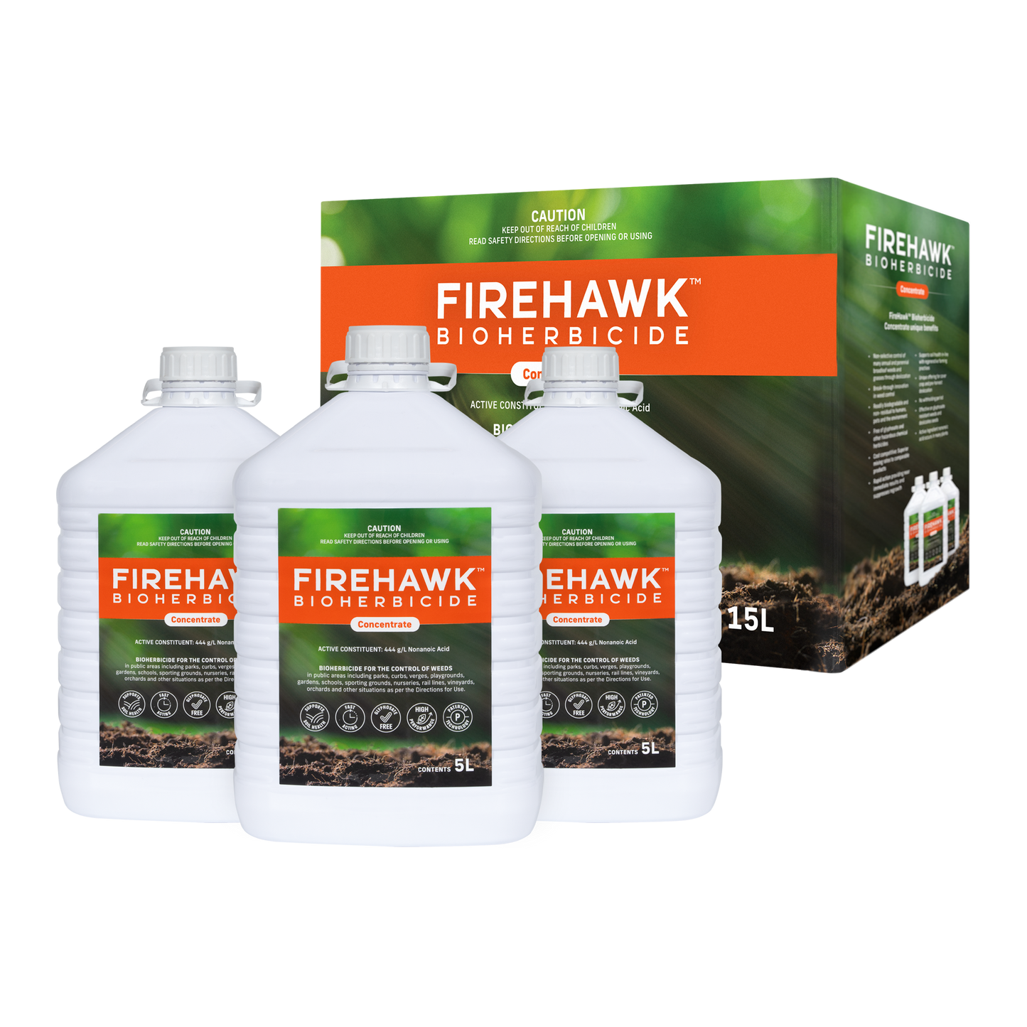 FireHawk® Bioherbicide Concentrate - 15L
