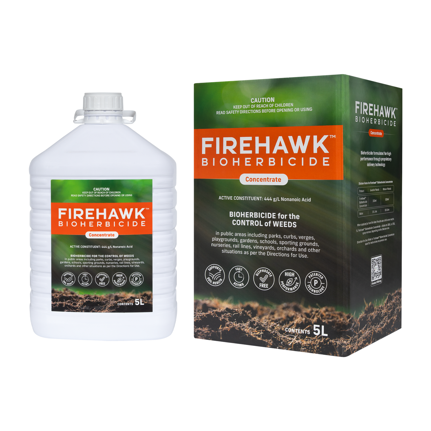 FireHawk® Bioherbicide Concentrate - 5L