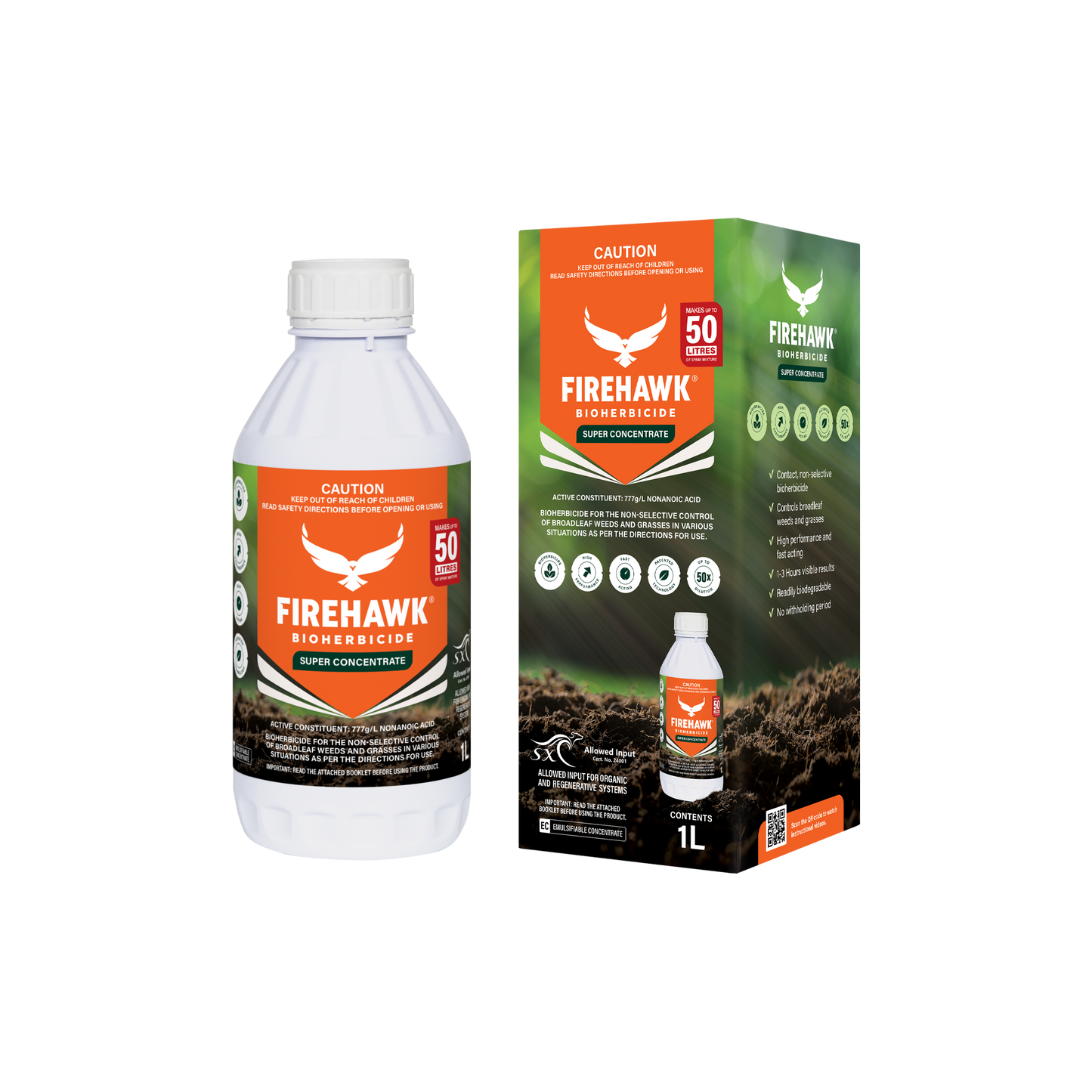 FireHawk® Bioherbicide Super Concentrate — 2 L (1L*2)